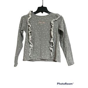 Coco Tres Chic Star Flutter Ruffle Top‎